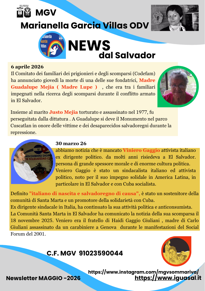 News Maggio 26